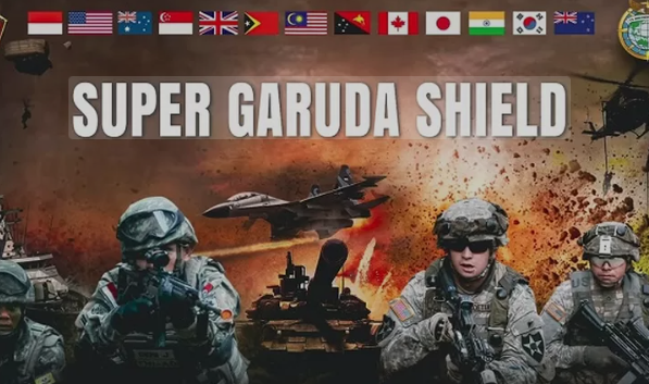 6 Ribu Tentara dari 13 Negera Ikuti Latihan Militer Super Garuda Shield di Indonesia